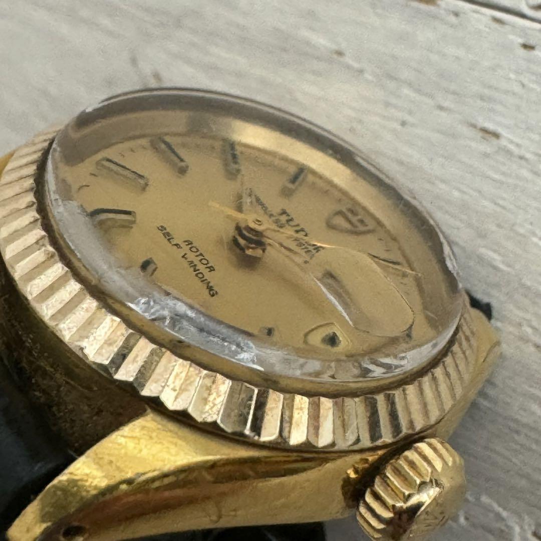 TUDOR Princess Oyster Date Automatic GP 90s Vintage Gold