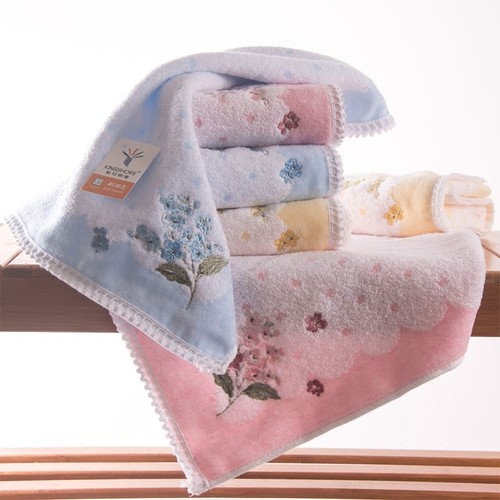 Square Towel Cotton soft water absorption antibacterial towels KING SHORE brand - Picture 3 of 18