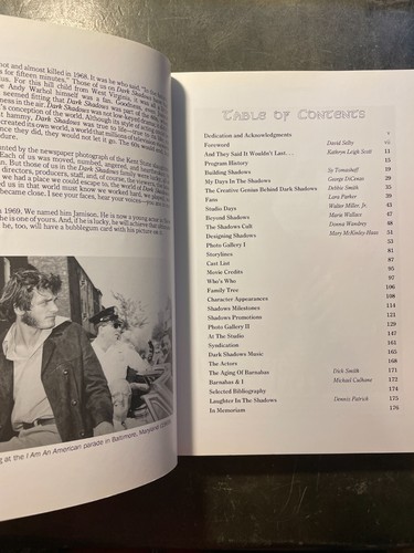 Dark Shadows Almanac: A 30th Anniversary Tribute by Jim Pierson (1995) -NEW- - Picture 5 of 7