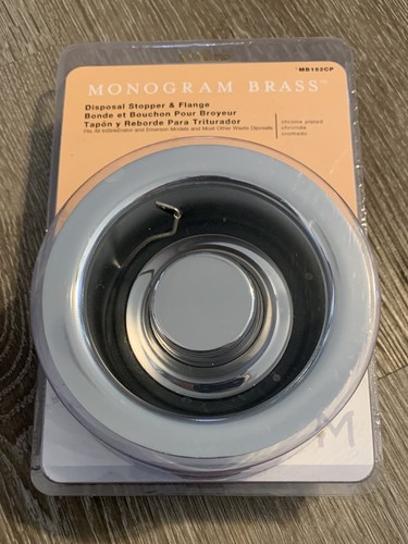 Replacement Disposal Stopper and Flange Chrome Plated Sink Stopper #MB132978 New - Picture 4 of 10