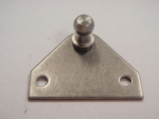 sold each Gas Spring Mount Bracket SL40 Flat Stainless 10mm Ball Boat RV