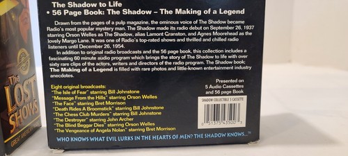 The Shadow Chronicles Lost Show Audio Cassette Tapes Book Radio Show Box Set - Picture 5 of 10