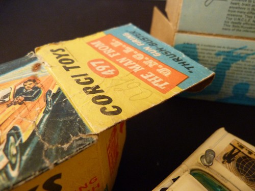 Corgi Toys 497 MAN FROM UNCLE Original Inlet Anleitung OVP 1966 Rarität TOP !!! - Bild 9 von 13