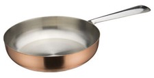 Mini Fry Pan, 5-1/2"Dia x 1-3/8"H, Copper Plated (12 Each)