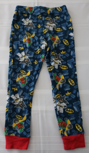 Boy's Pajamas LEGO BATMAN 2 Pc PJ's Set Size 4 Snug Fitting Wormser SaraMax - Picture 9 of 11