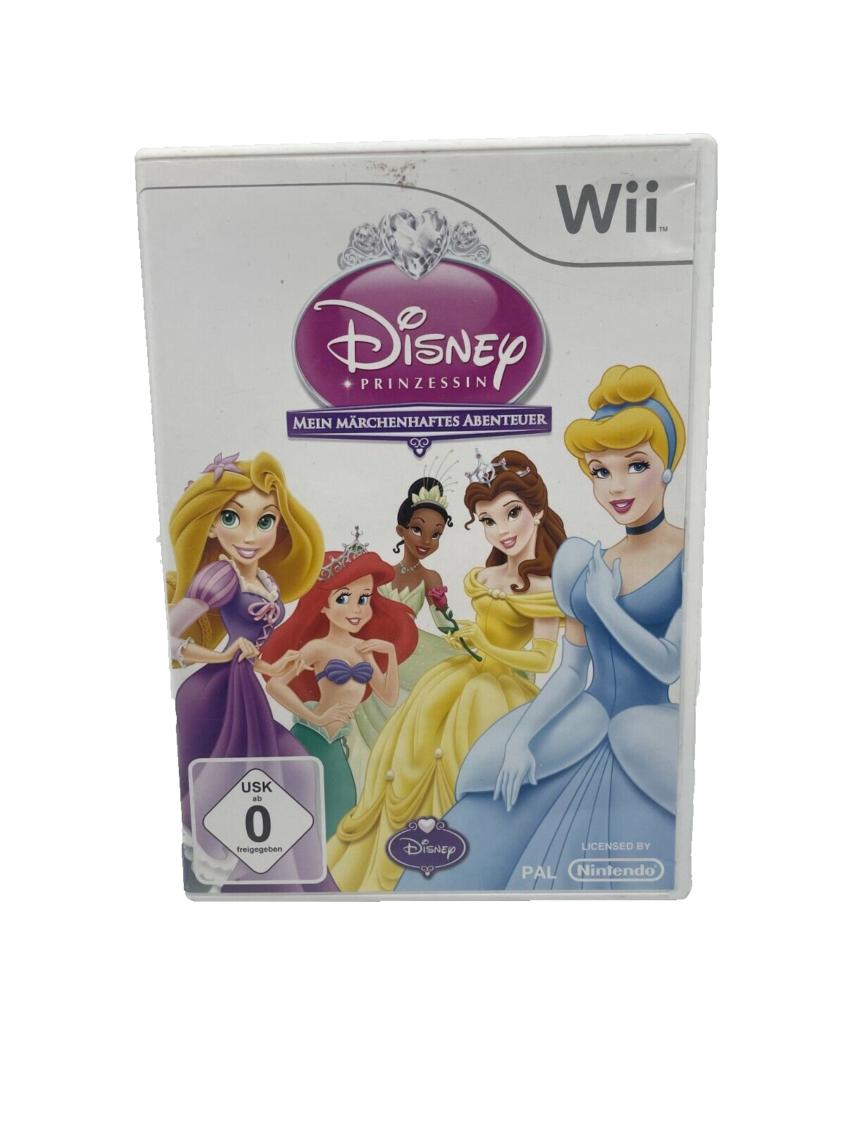 Disney Prinzessinnen: Mein Märchenhaftes Abenteuer Nintendo Wii 2012 Tanzen Game