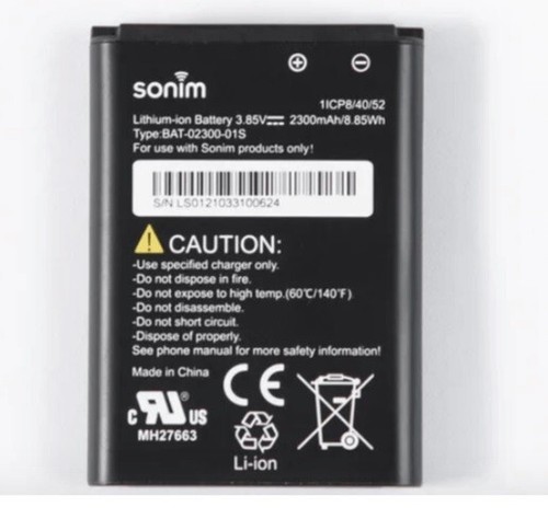 New OEM Original Genuine Sonim BAT-02300-01S for XP3 Plus XP3900 2300mAh Battery - Picture 3 of 5