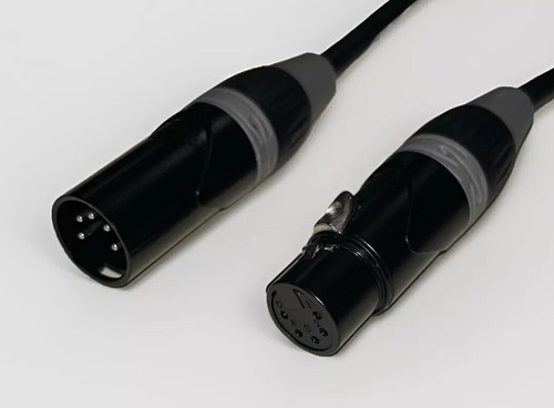 5 Fuß - 100 Fuß DMX Patchkabel 5-Pin XLR Stecker auf Buchse - 110 Ohm - Bild 21 von 24