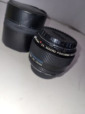 Vivitar 2x Macro Focusing Teleconverter Mc M/MD Japan Camera Lens