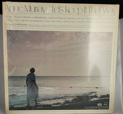ANNE MURRAY Let's Keep It That Way Vinyl LP 33 Vocal Pop Album 1978 - Picture 2 of 6