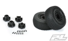 Pro-Line 1169-12 Gladiator SC 2.2"/3.0" Off-Road Blck Tires/Wheels (2) Slash 2WD
