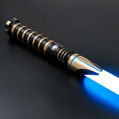 Hot Force Heavy Duelling RGB Lightsaber Metal Hilt with Movie Hit Sound Effects