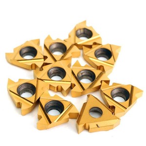 5pcs Alloy 3//8/'/' 16 ER AG60 Carbide Threading Insert for Lathe Turning Tool Set