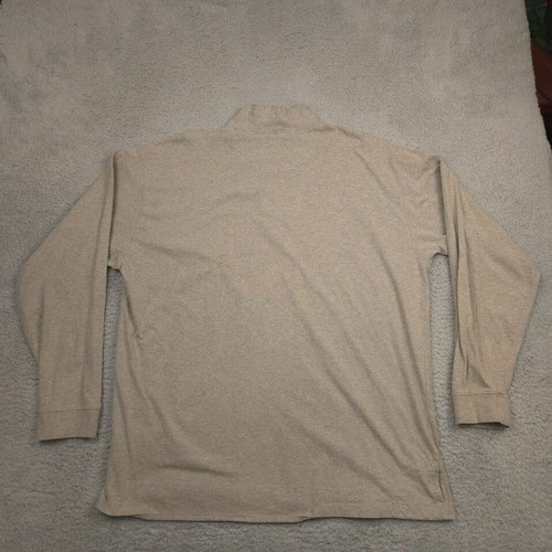 Woolrich 3XDRY Quarter Zip Pullover Mens XXL Beige Moisture Wicking Long Sleeve - Picture 10 of 11