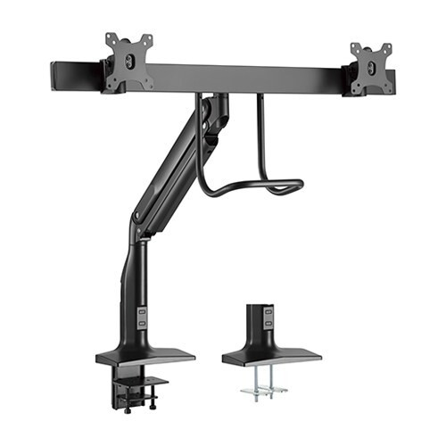 Brateck Dual Monitors Select Gas Spring Aluminum Monitor Arm Fit Most 17‘-35’ Mo - Picture 1 of 1