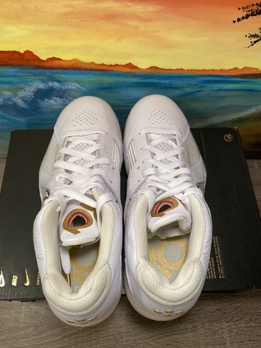 Nike Zoom KD 3 White Metallic Gold {DX3009-100} Men’s Size 8 - Picture 5 of 12