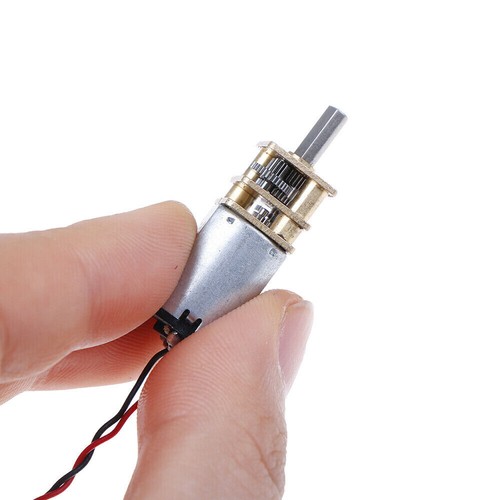 Micro Mini N20 Gear Motor DC 3V-6V Slow Speed Full Metal Gearbox Reducer DIY Toy - Picture 7 of 12