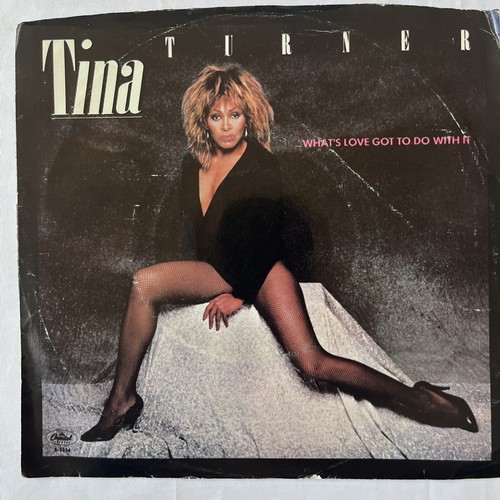 TINA TURNER - What's Love got to do with it, Typical Male 45rpm w/Pic Sleeves - Picture 6 of 9