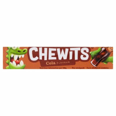 Chewits Kaubonbons Cola Stix - 30g - 8er-Packung