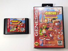 *no manual* The Great Circus Mystery Mickey Mouse Sega Genesis with case