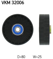 SKF VKM 32006 UMLENK-/FÜHRUNGSROLLE, Keilrippenriemen Mitte Rechts Rechts Unten