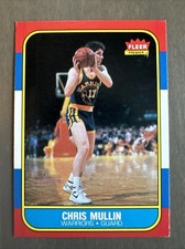 1986-87 Fleer 77 Chris Mullin Rookie RC - NM - Nice!!