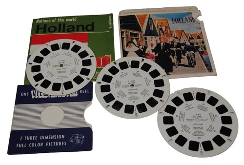 Viewmaster Bobines Holland/Pays-Bas 1955 Sawyers 3 Bobines Testé - Foto 2 di 7