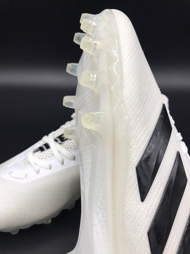 Adidas SM Freak Mid Football Cleats White Black Men’s Size 10 FX1307 - Picture 2 of 10