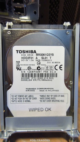 DÉFAUT DE PRISE - Module disque dur Cisco SM-SRE-910-K9 V01 2 x 500 Go TIRÉ DE 3925 - Photo 3/6