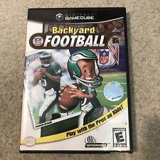 Nintendo GameCube Backyard Football Video Game NFL 2001 Complete Manual Disc