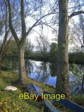 Photo 6x4 On the banks of the Little Ouse Brandon Bank The barely flowing c2007