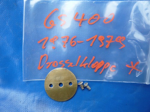 Suzuki GS 400 1976-1979  1x Drosselklappe Throttle Valve Vergaser Carburettor