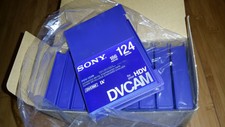 DV 186 B7 used SONY Digital Master mastering quality tape DVCAM 124