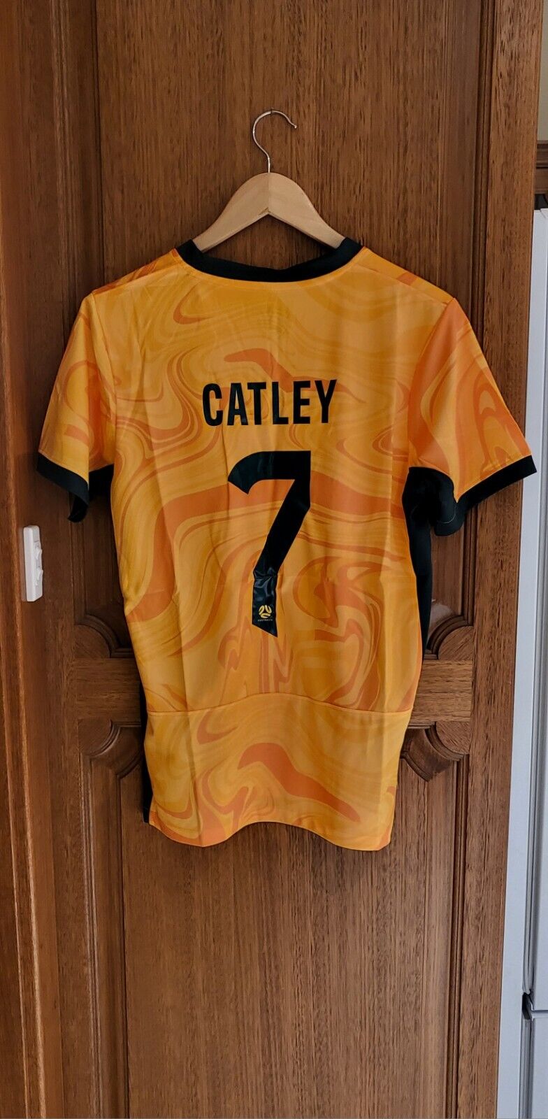 Matildas jersey, Catley #7, small.