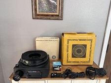 70  s Kodak Carousel 750H Slide projector Extra Bulb Remotes Box Works Read