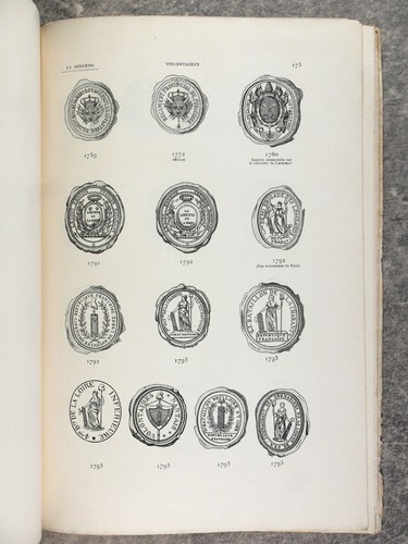 FALLOU. LES CACHETS MILITAIRES FRANÇAIS DE L'ANCIEN RÉGIME A NOS JOURS. 1905. - Picture 12 of 12