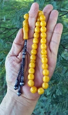 Old German misky Prayer Worry Beads Kanayan Baga Subha Tasbih Tasbeeh 
