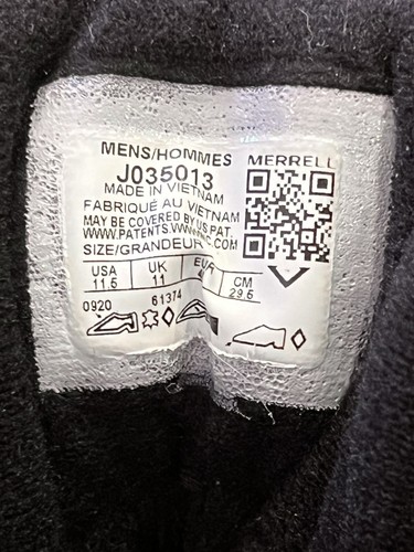 Merrell Thermo Slush Mens Boots size 11.5 Black (NEW) - Picture 6 of 7