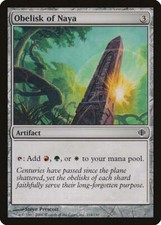 Obelisk of Naya [Shards of Alara] Magic MTG