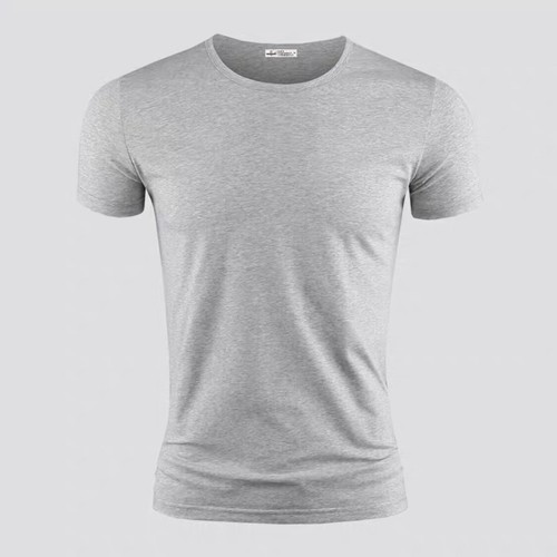 Sommer schnelltrocknendes T-Shirt Herren hoch dünn atmungsaktiv kurzarm Fitness - Bild 10 von 11