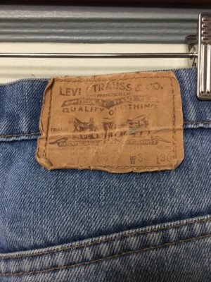 Vtg 70s 80s Levis 517 Denim Blue Jeans Mens 33-30 Boot Cut