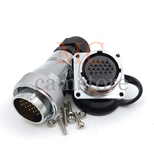 WF28 5 7 10 12 16 17 20 24 26pin Aviation Plug Socket Water Proof IP67 Connector - Picture 19 of 21
