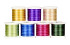 YLI Variegated Silk Thread, 23 dtex 3x2, 200m, 7 Dazzling Colors