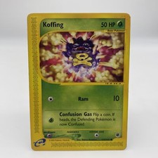 Pokémon Koffing 114/165 ENG Common Expedition 2002