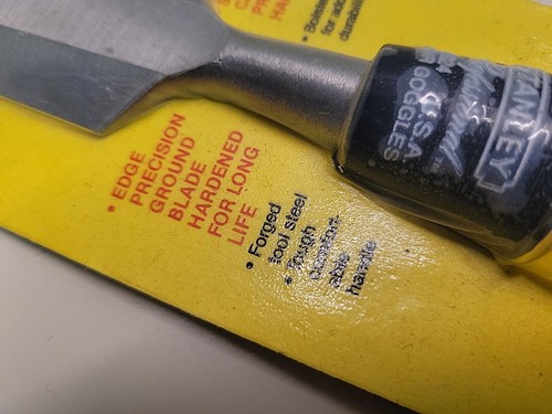 Stanley Professional Wood Chisel 16-624 1-1/2" 38mm NOS USA - Picture 10 of 14
