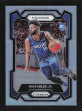Mike Miles Jr. 2023-24 Panini Prizm Prizms Silver Dallas Mavericks #295