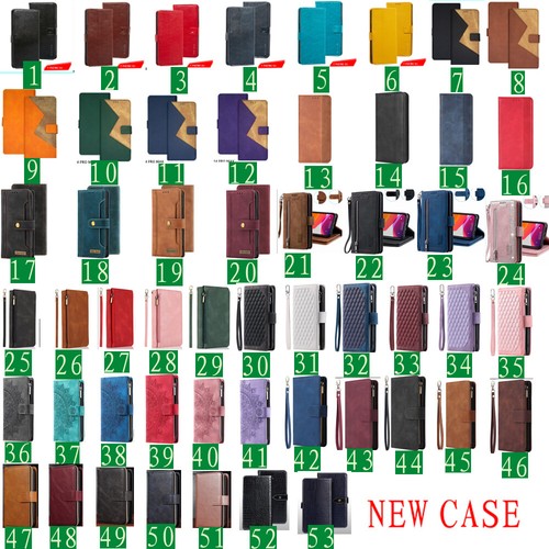 For Moto Edge (2022) Flip Case Shockproof Leather Wallet Phone Case Stand Cover - Picture 2 of 77