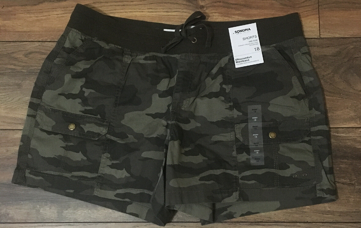 Sonoma bermuda mid rise shorts sale