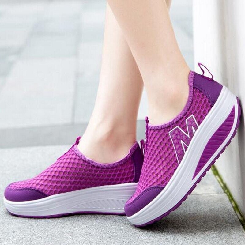  Géneric Tenis de plataforma para mujer, zapatos de