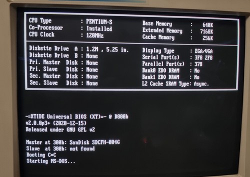 Jetway J-656B + Pentium-s 120MHz + 8MB Ram - 第 7/10 張圖片